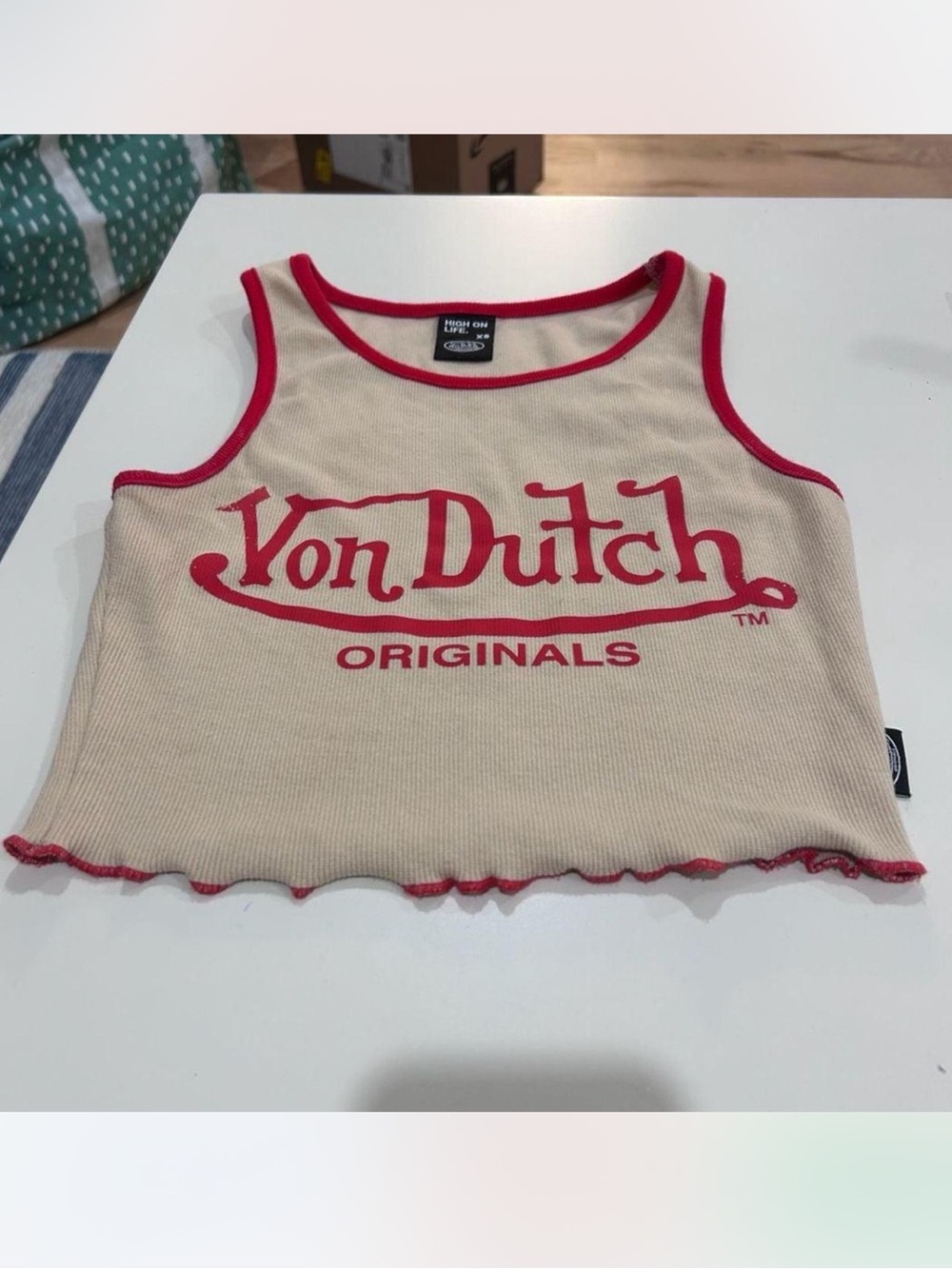 Von Dutch Cropped Tank